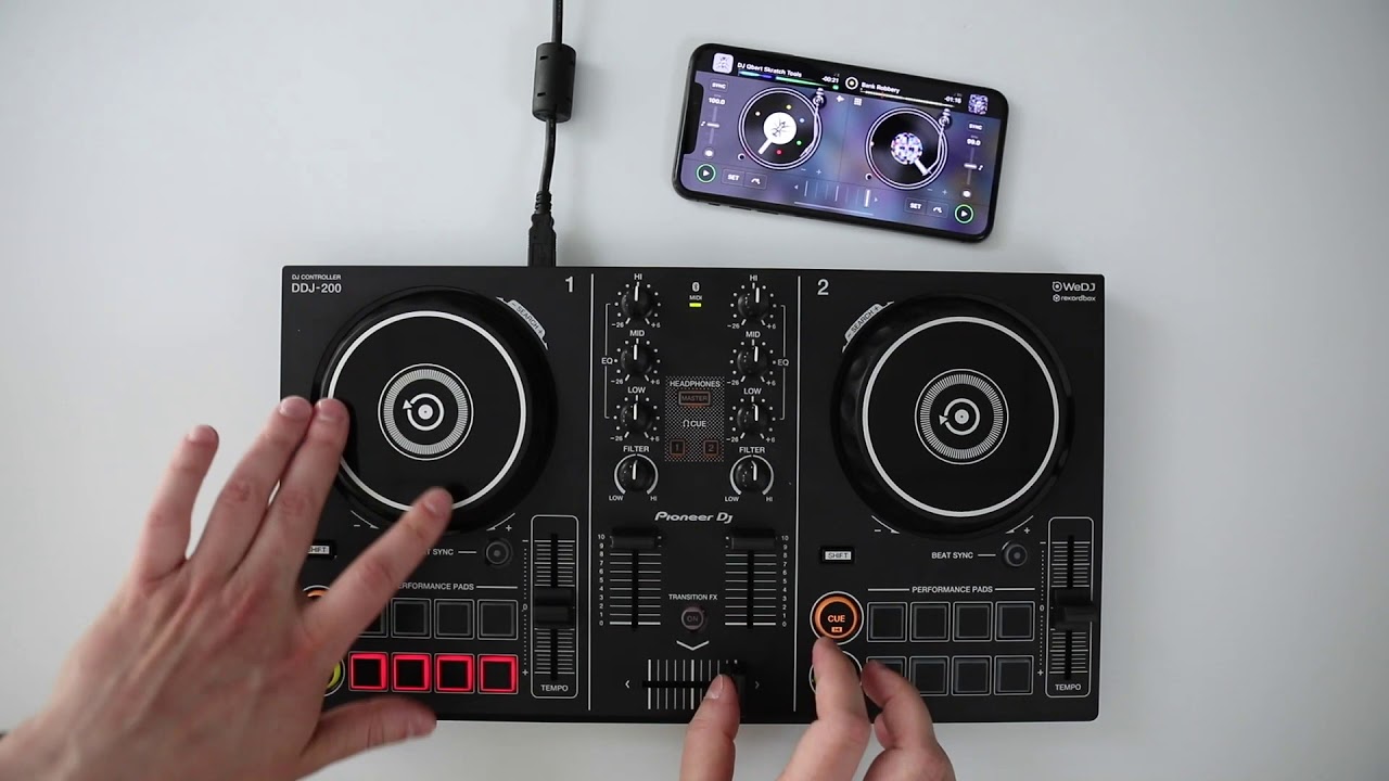Pioneer DJ Launches the DDJ-200 Smartphone DJ Controller For WeDJ
