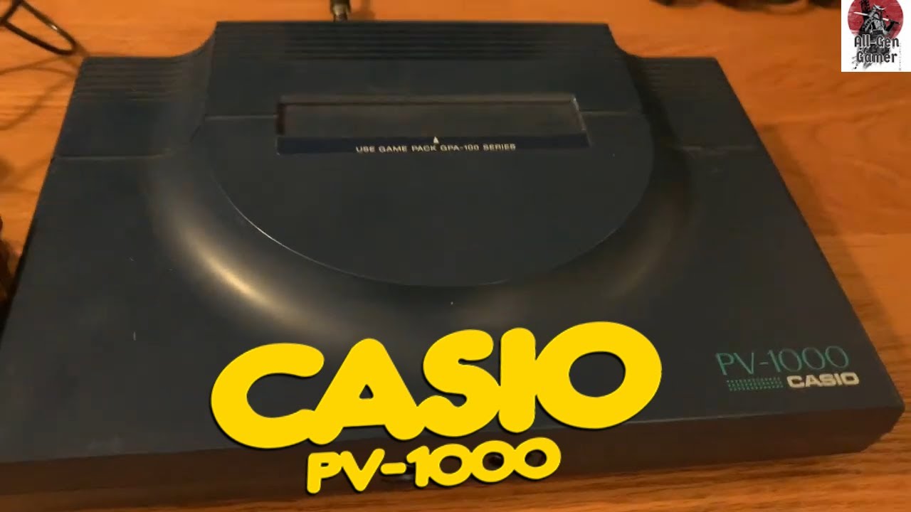 Take A Trip Back In Time With The Casio PV-1000 Gaming Console