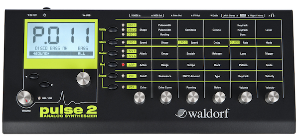 WaldorfのアナログシンセPulse 2を試してみた –