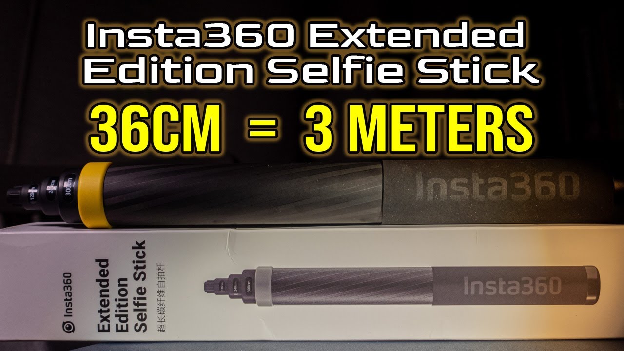 Insta360 creates new compact 3m selfie stick (collapses to one