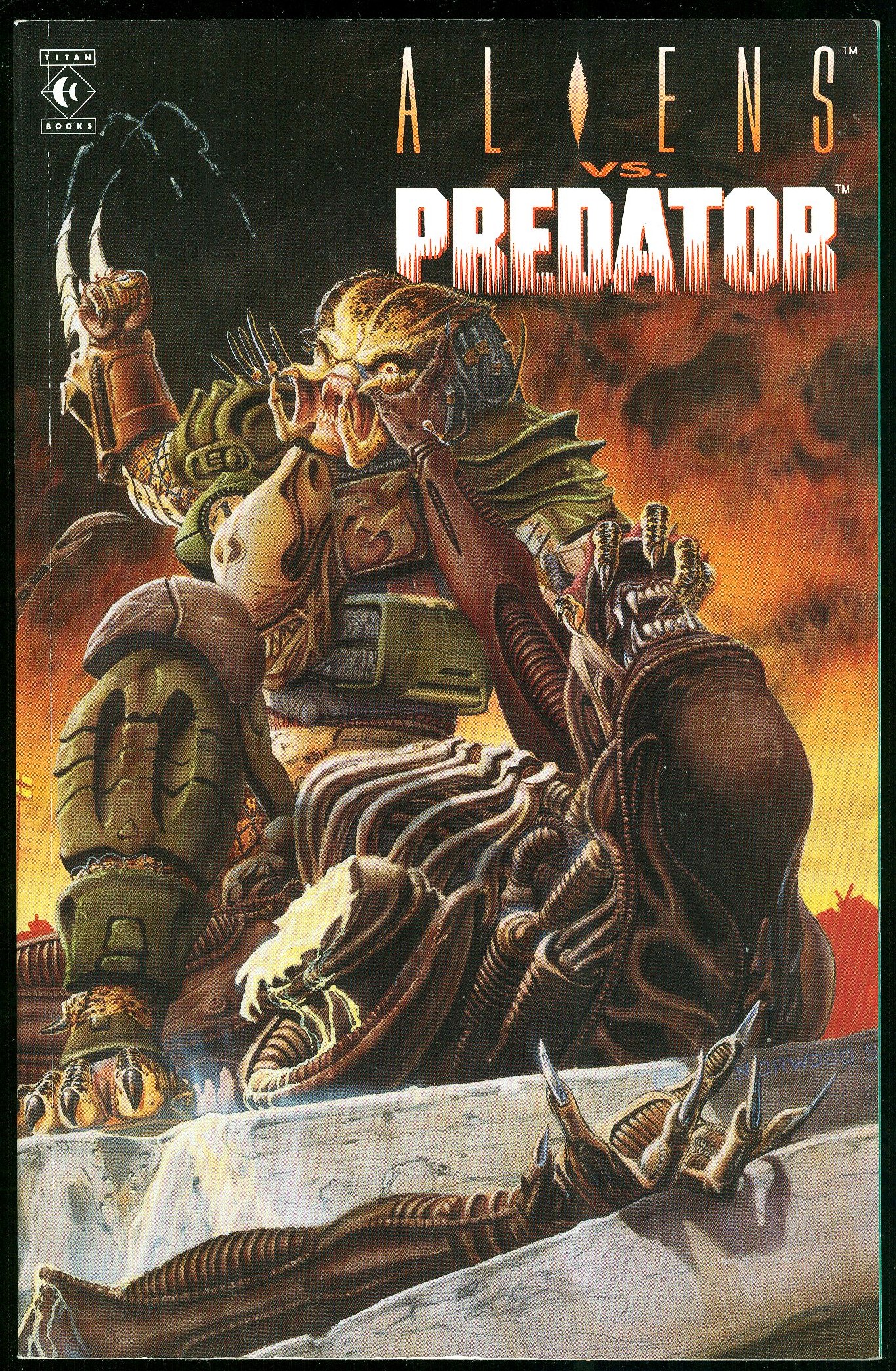 Aliens vs Predator Trade Paperback TPB Phil Norwood Chris Warner