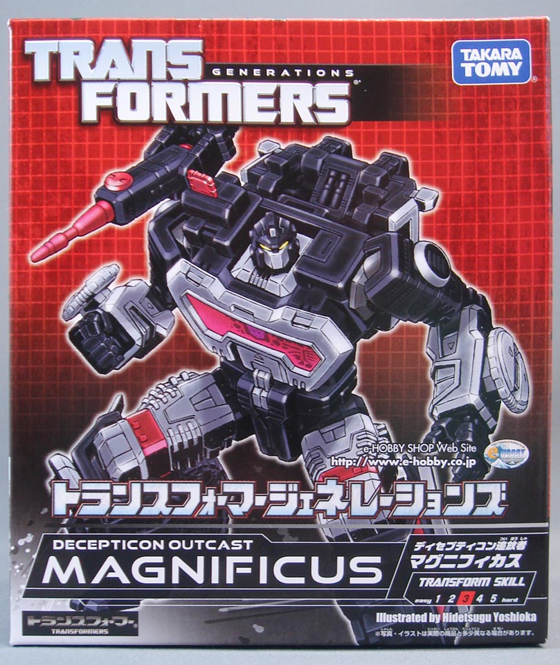 レビュー：TFジェネレーションズ（国内版） e-HOBBY限定 マグニフィカ