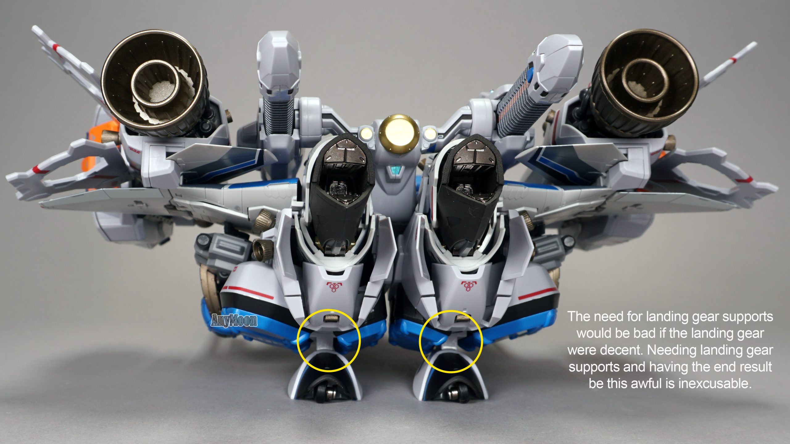 Accessories for Bandai 1/60 DX VF-31AX Toys: Armor Parts Set