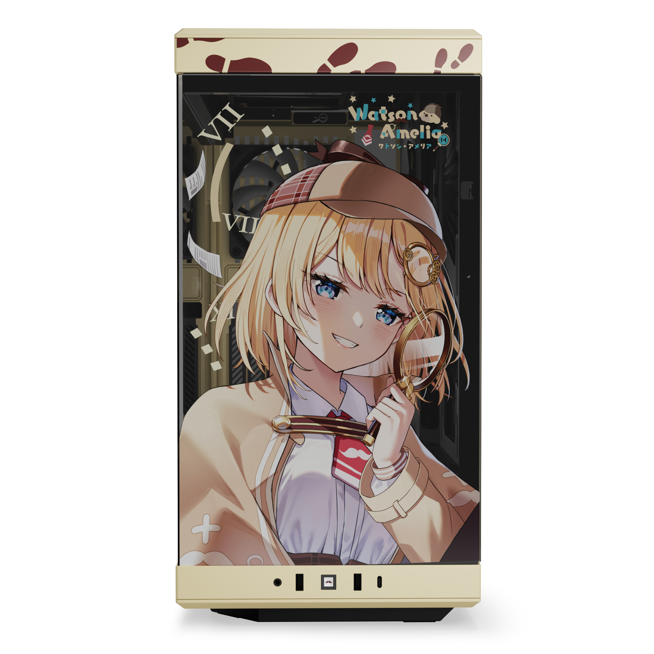 New Hololive HYTE Y40 PC Case Revealed Featuring Amelia Watson