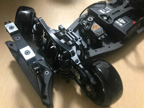 YD-2SXにラウンドリィ スライドラックを装着しました。 - Garage Dreams