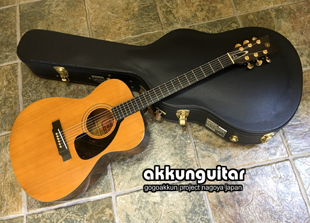 ヤマハFG-110赤ラベルのペグ交換☆グローバー・ロック式 GROVER502G