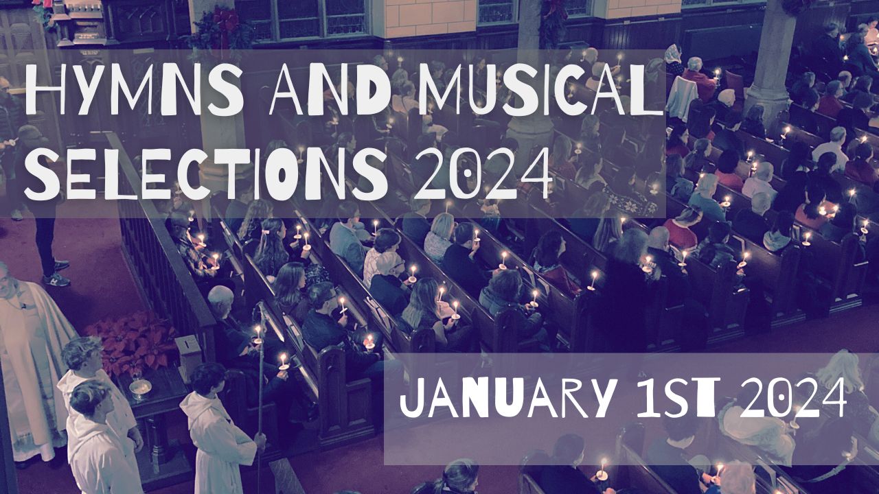 New Year's Day 2024・カトリック教会ミサのソングリスト（英語