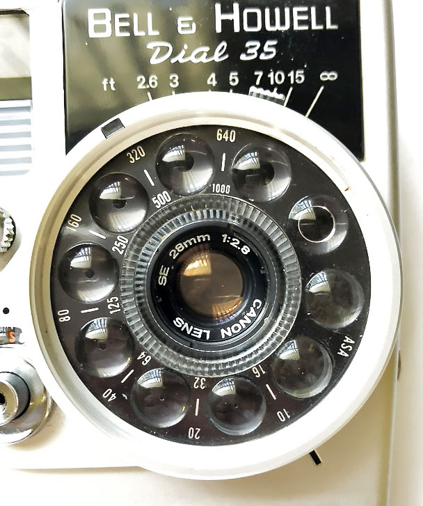 The Bell & Howell/ Canon Dial 35 - Aly's Vintage Camera Alley
