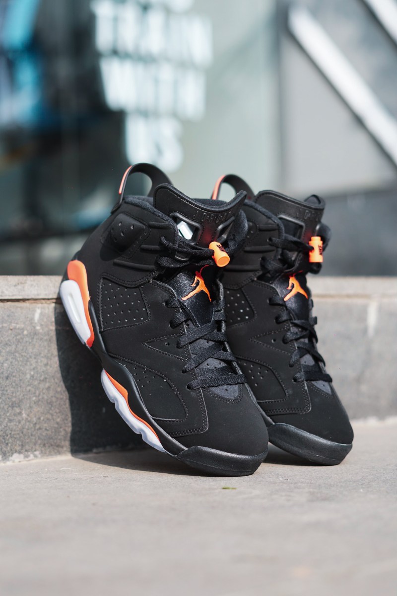 Nike Air branding makes a comeback, on the Air Jordan 6 Infrared