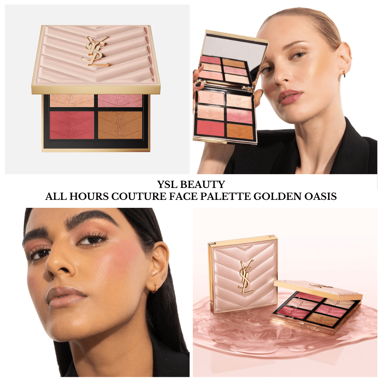YSL Beauty All Hours Couture Face Palette Golden Oasis