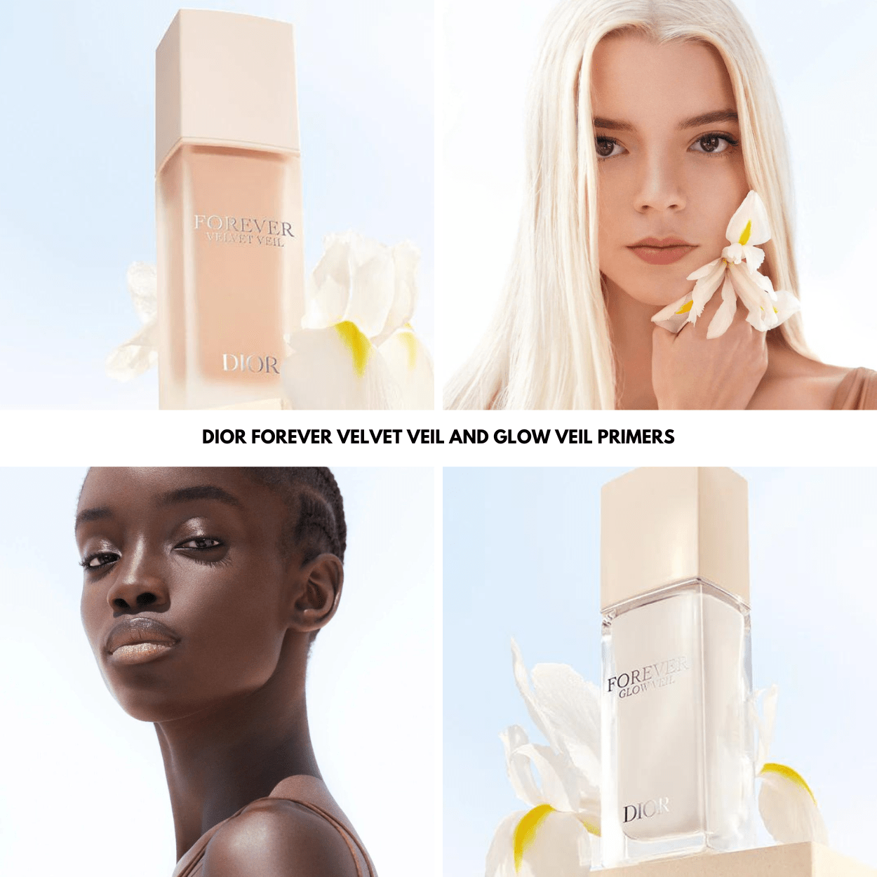 Dior Forever Velvet Veil and Glow Veil Primers - BeautyVelle