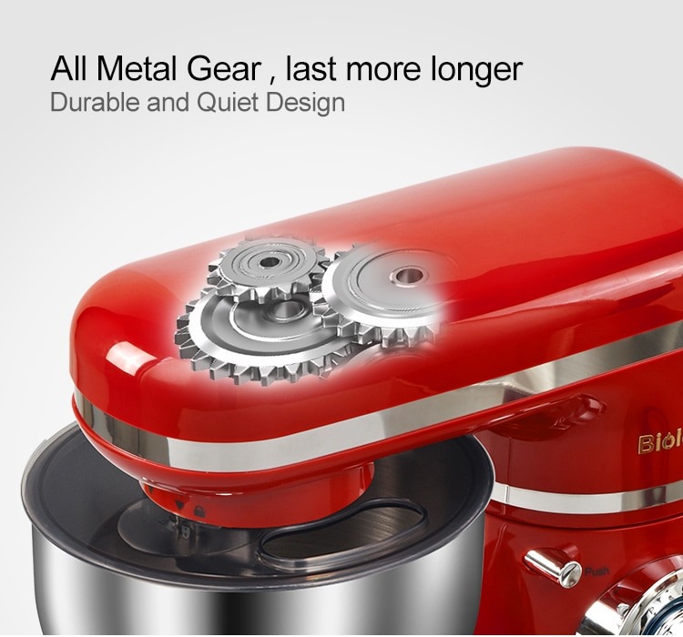 BioloMix 6-speed Kitchen Food Stand Mixer BM6178