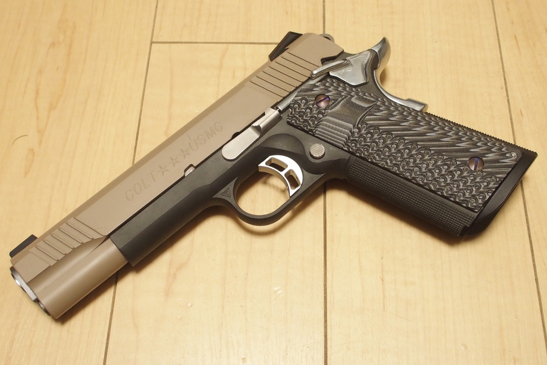 シューティングレンジで、箱出し状態の東京マルイ M45A1を撃ってきた