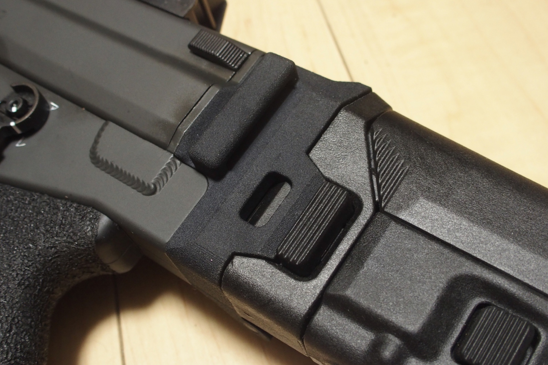 南蛮堂 89式小銃用MASADAストック用アダプター PTS ACRストック用を