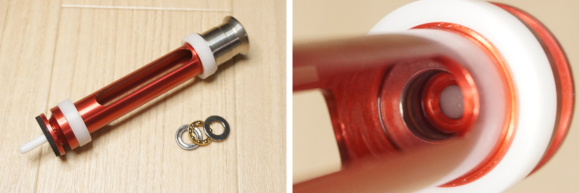 VSR10 Gスペックの内部調整・検証 Part.3（HOPパッキンとピストンの