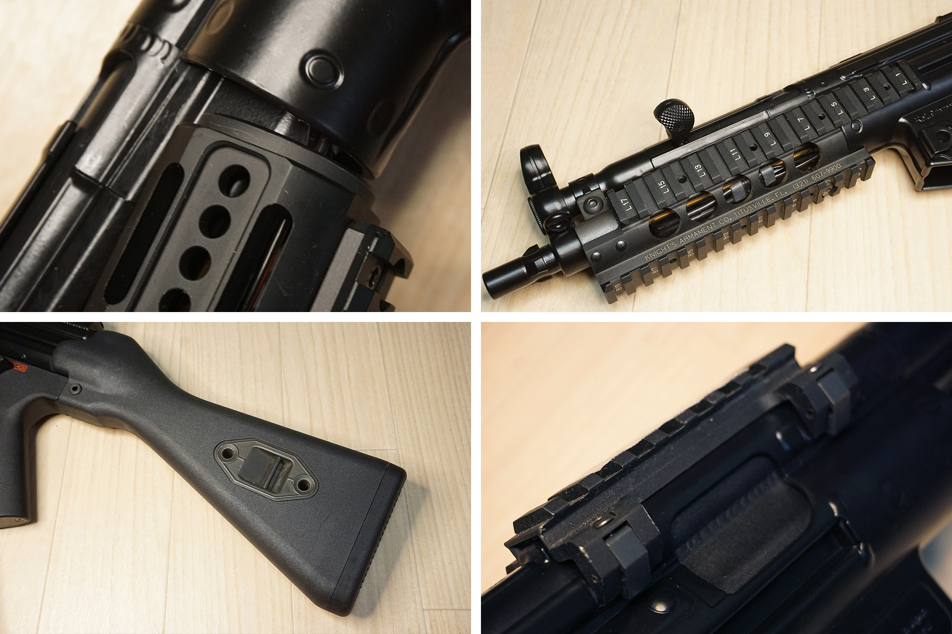 東京マルイ 次世代電動ガン MP5A5で使える周辺パーツ（ハンドガード