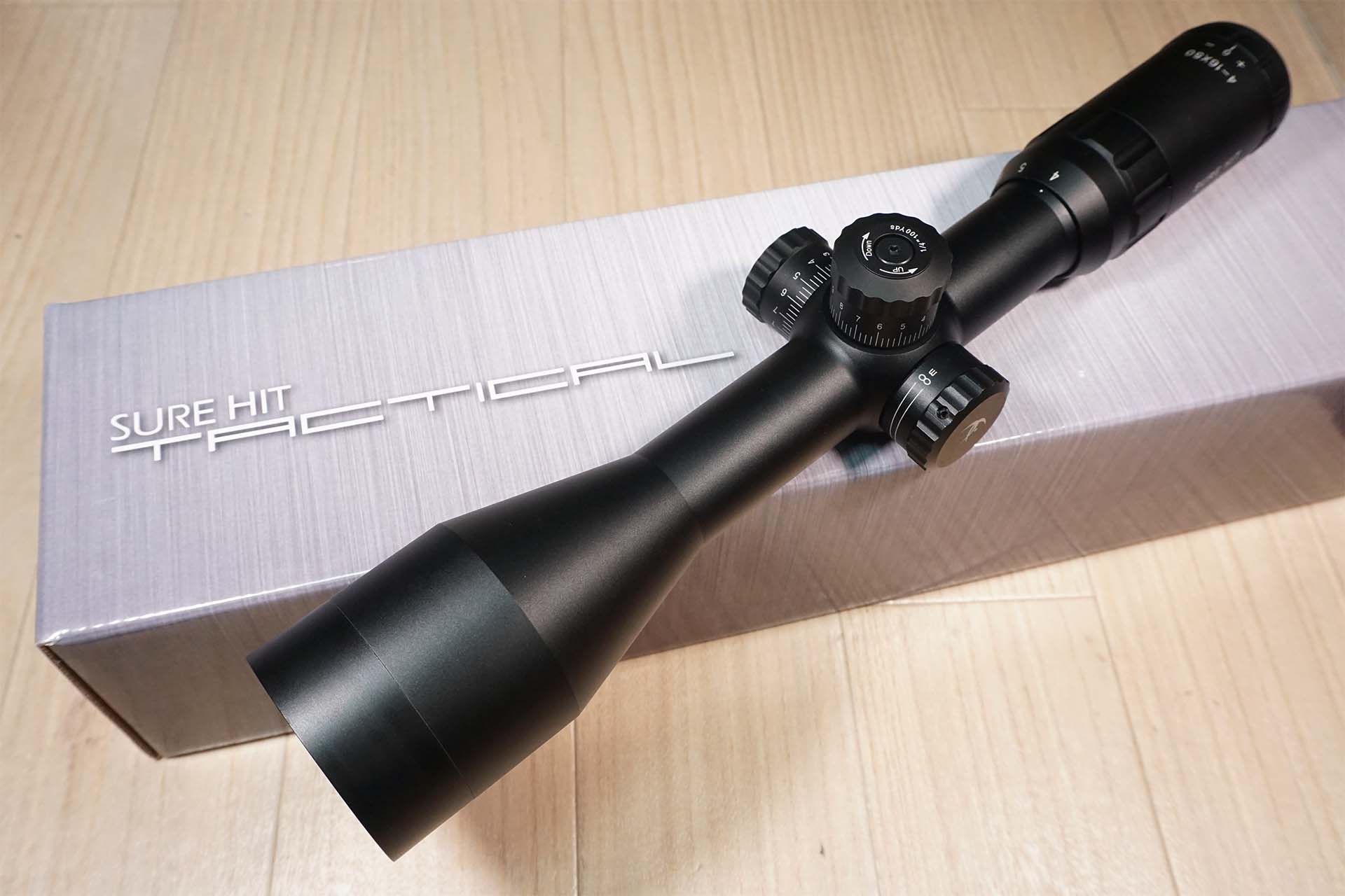 普及価格帯ライフルスコープ、NOVEL ARMS SURE HIT 41650 TACTICAL