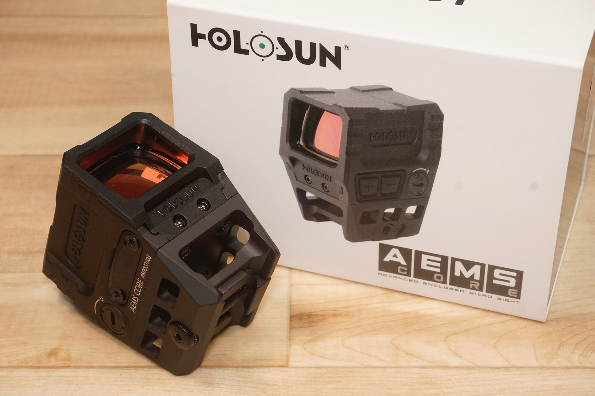 HOLOSUN AEMS CORE 120101 GR 2MOA グリーンドットサイトを買ってみた