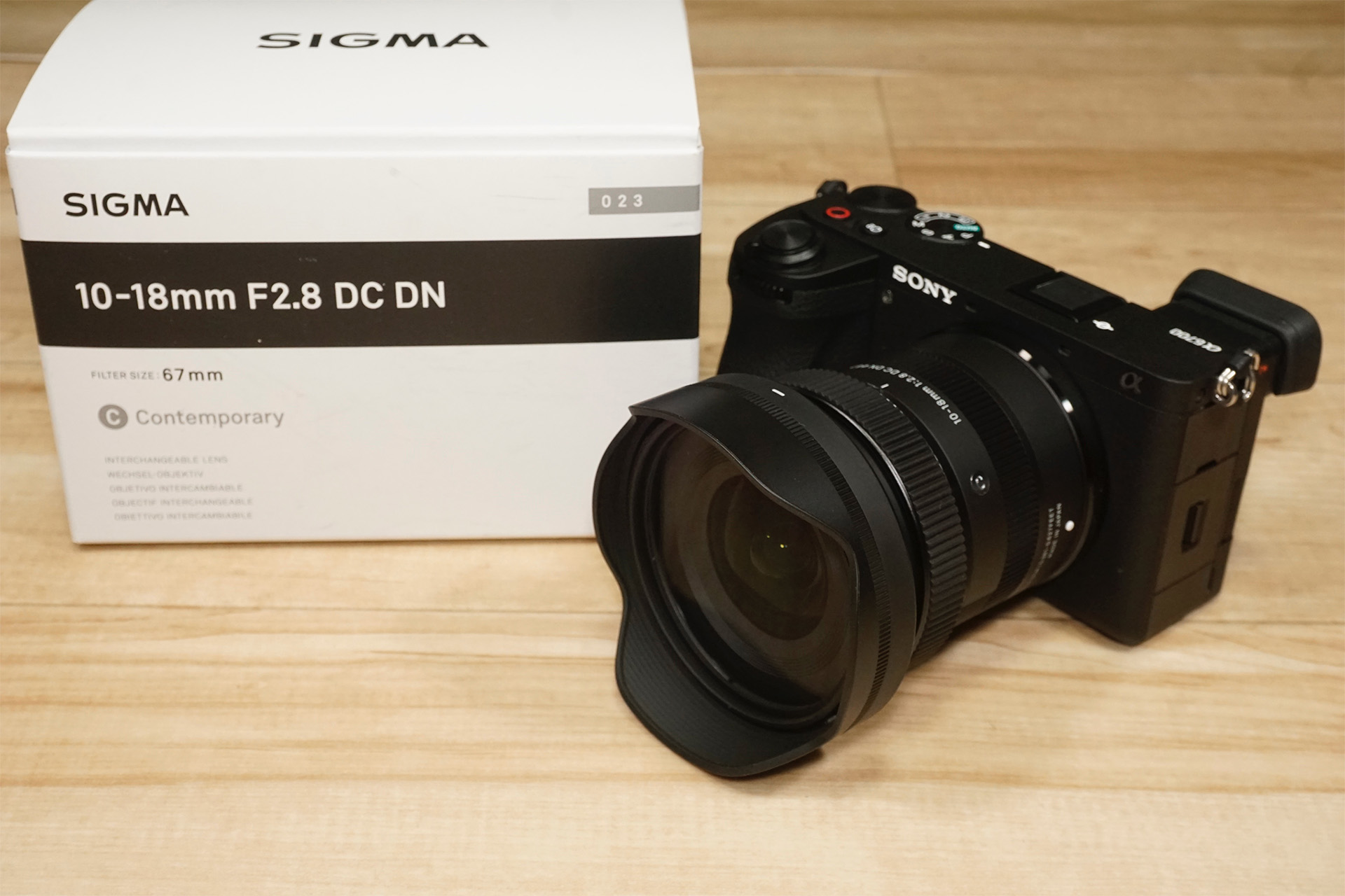 SIGMA 10-18mm F2.8 DC DN APS-C用超広角ズームレンズ SONY Eマウント