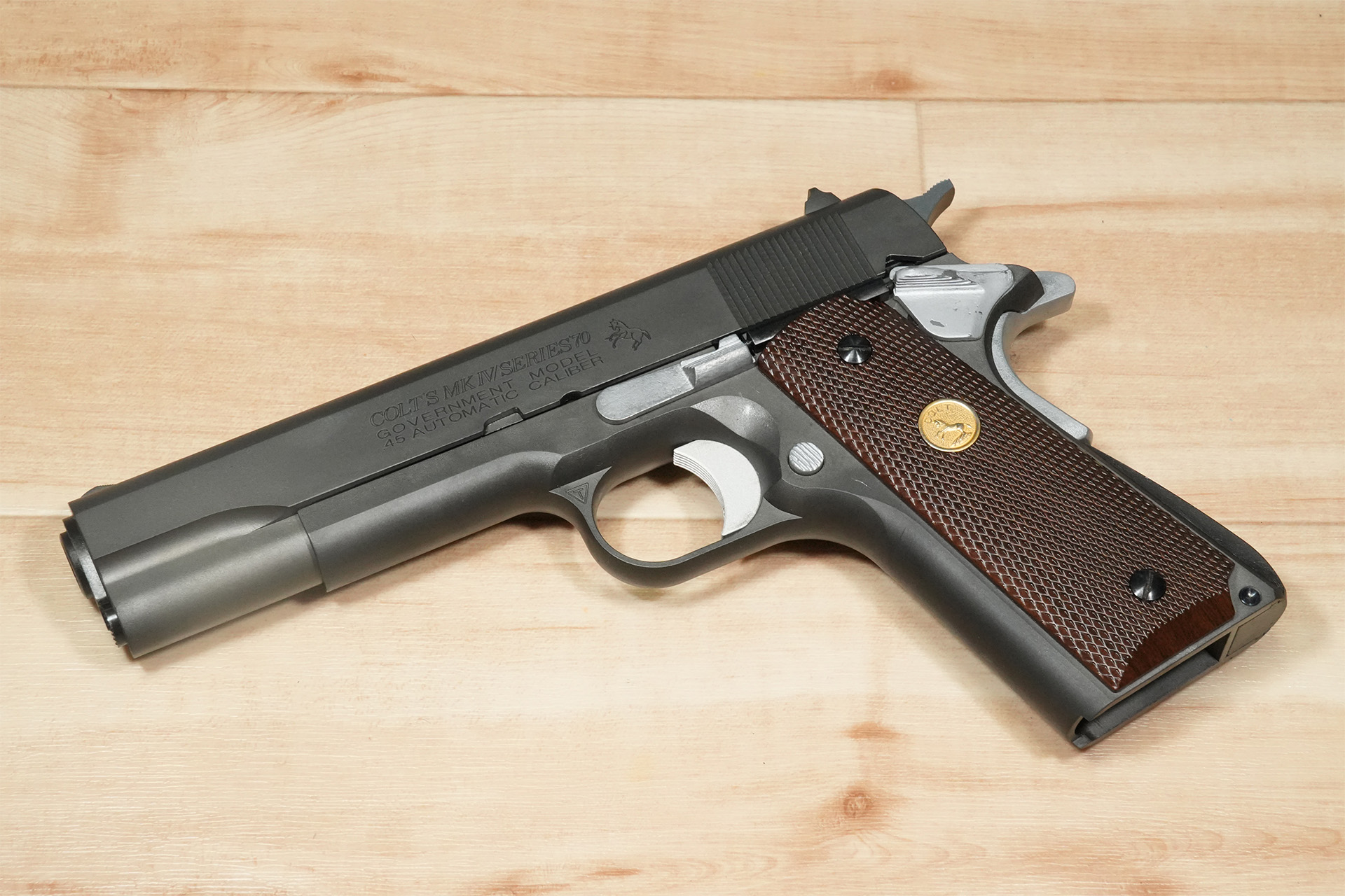 タニオ・コバ GM-7.5 COLT MKⅣ SERIES 70に東京マルイ M1911シリーズ