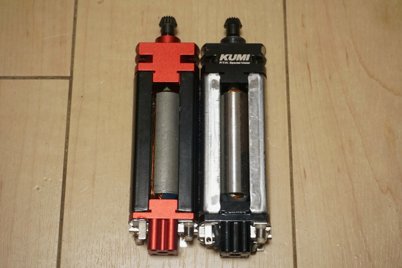 SYSTEMA PTW（トレポン）互換の中華製赤モーターのレビュー、490KUMIと