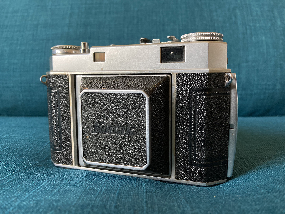 Kodak Retina IIa with a Rodenstock lens - Down the Road