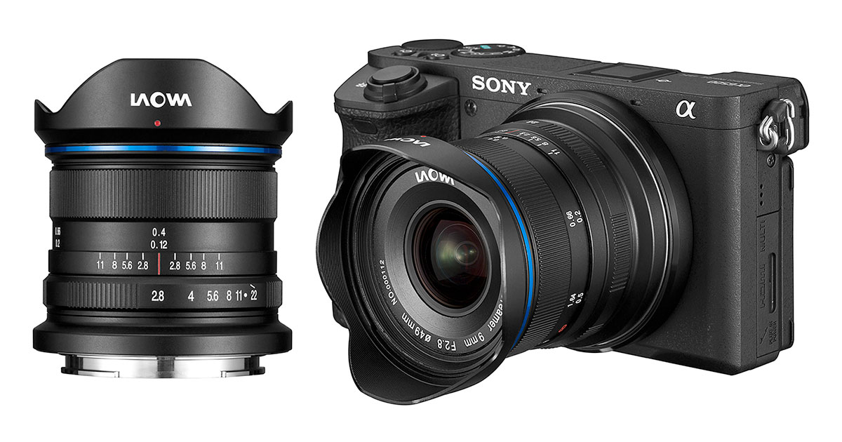 Venus Optics Announces Laowa 9mm f/2.8 Zero-D APS-C E-mount Lens