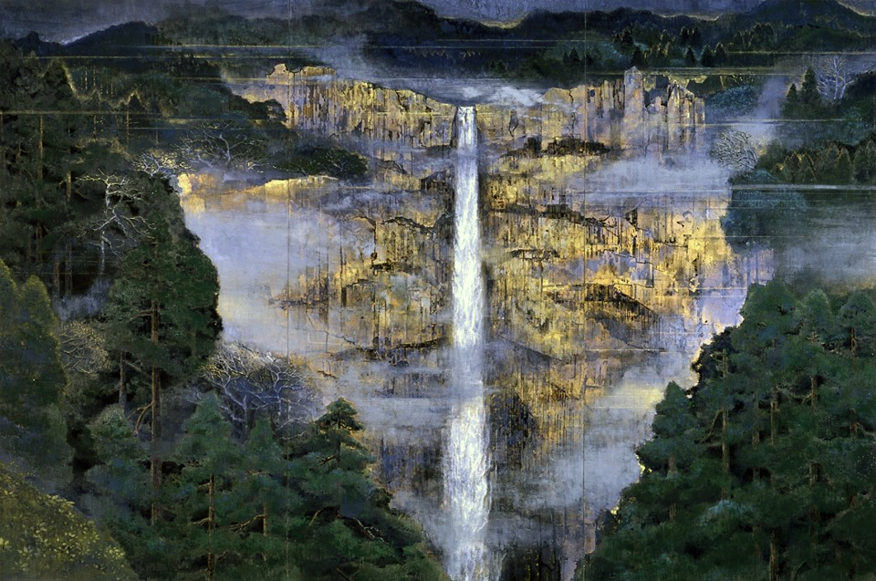 後藤純男作品「那智」が首相官邸に向け旅立ちました。 | 後藤純男美術館