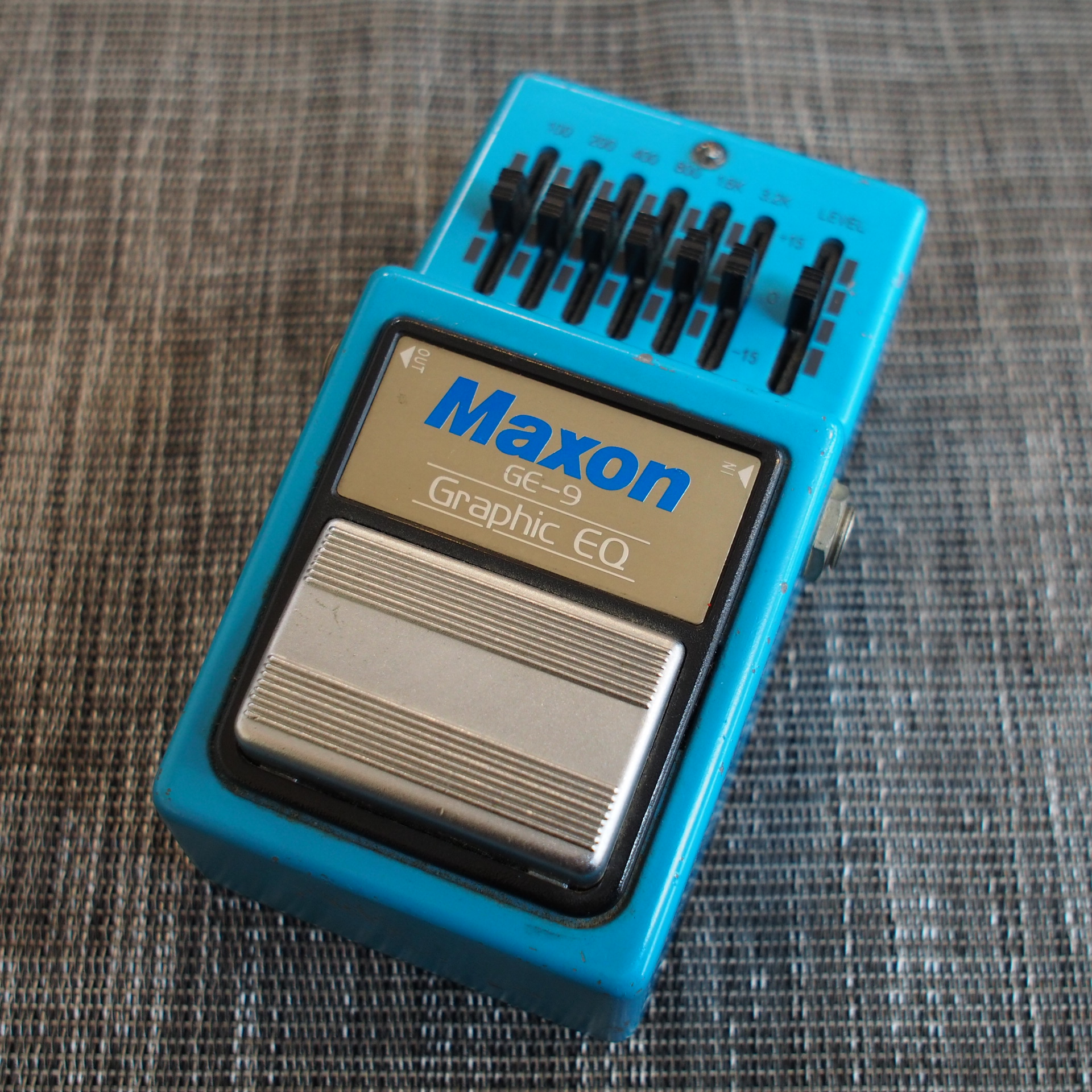 買取情報】使いやすさMAX！『Maxon GE-9 Graphic EQ』楽器奏庫｜初心者