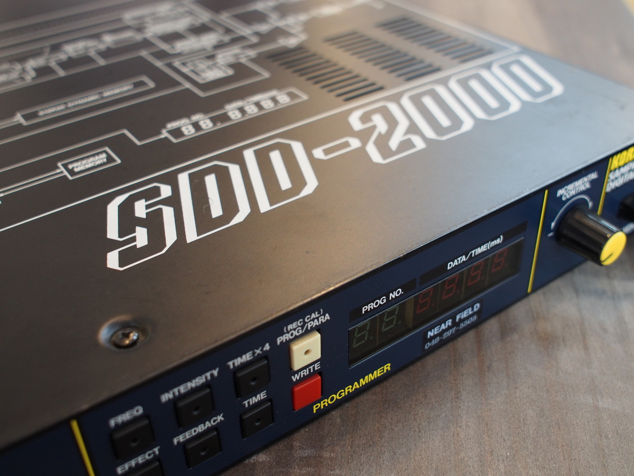 買取情報】ラックタイプのデジタルディレイの名機！『KORG SDD-2000