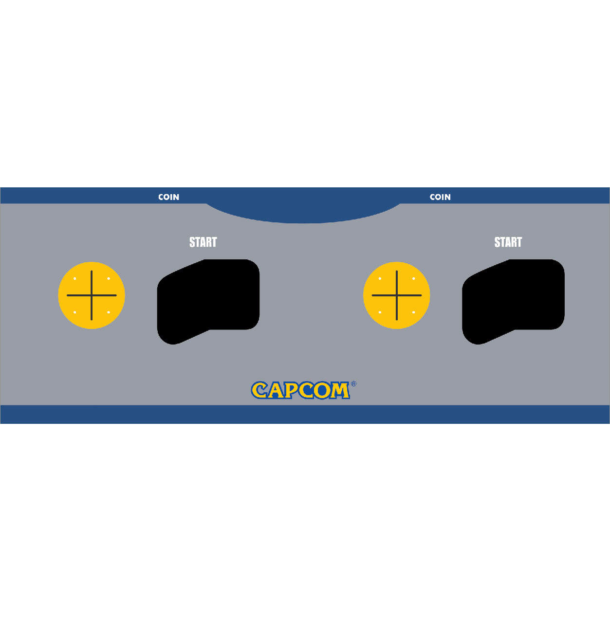 Capcom Q GrandAm 25 Control Panel - GameOnGrafix