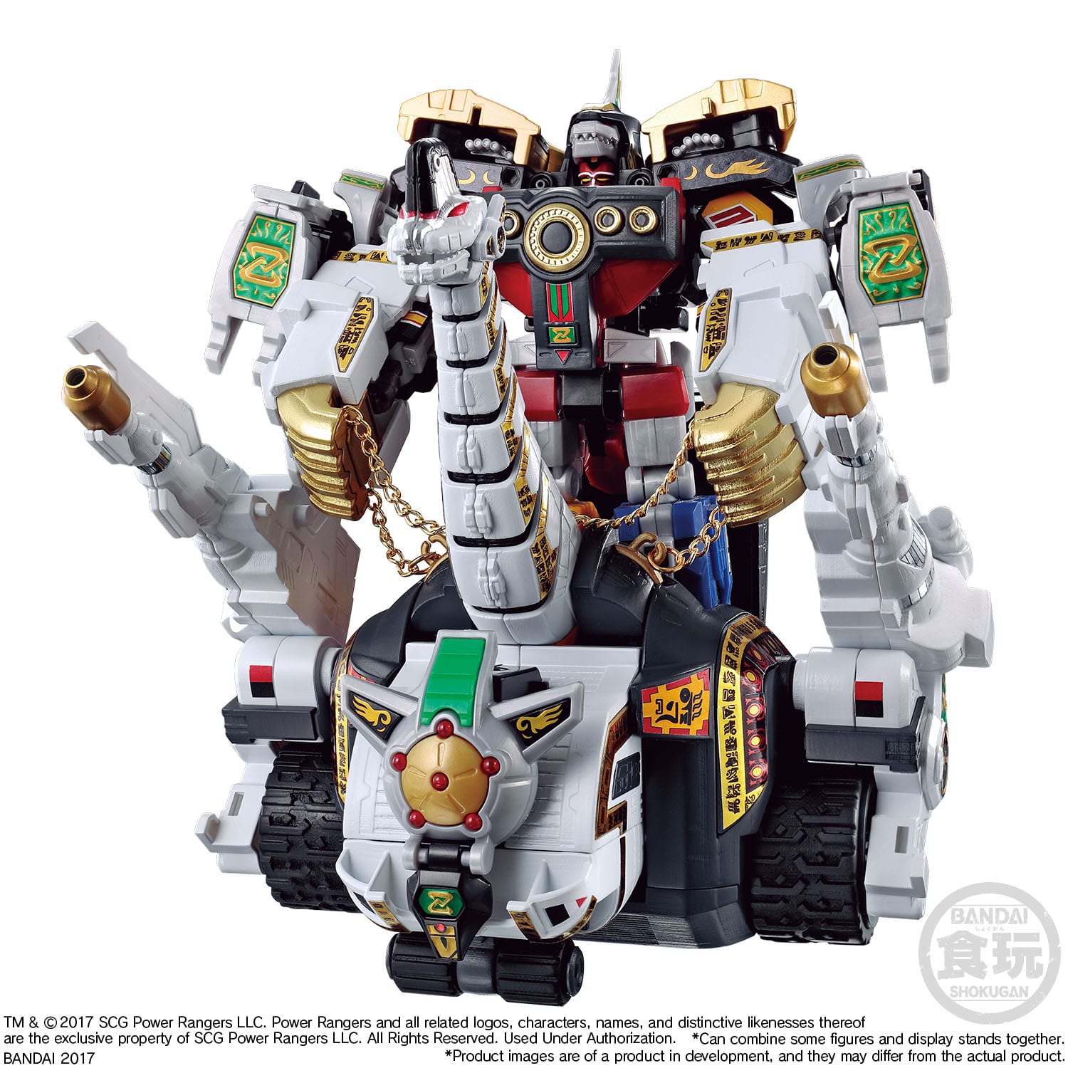 Bluefin Releases Power Rangers Megazord & Dragonzord Mini-Pla Kits