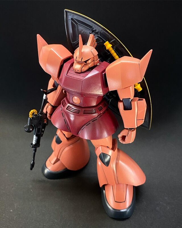 ガンプラ改造】HGゲルググを手軽に改造。胴体を延長し、股関節を少し