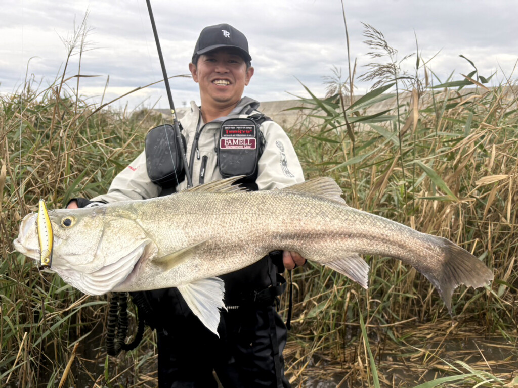 これがランカーシーバスを捉えたロッド。テンリュウのSWAT | 釣りの
