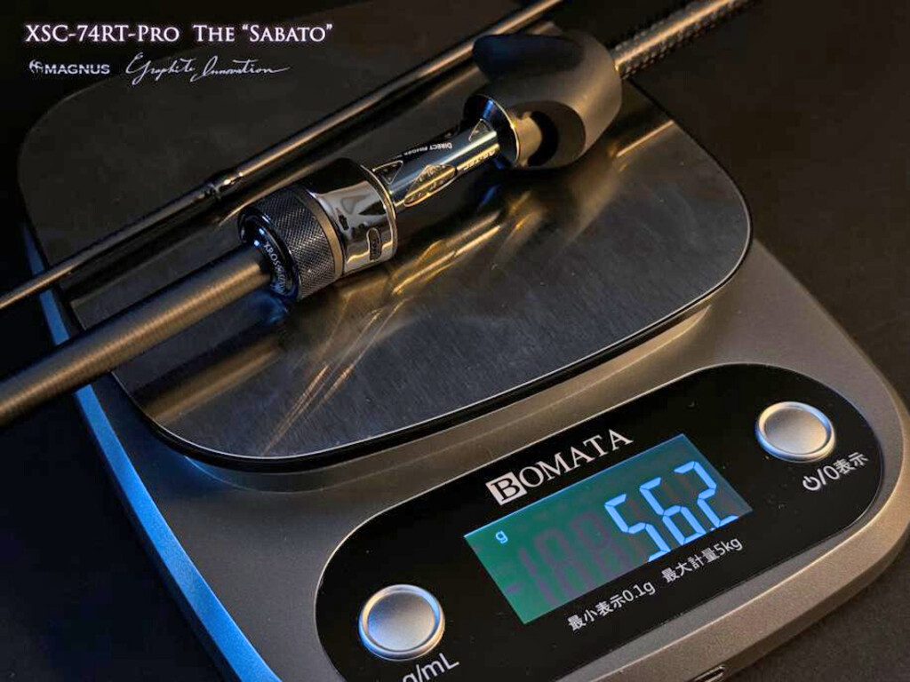 究極のバーサタイル」を実現した7ft4inch自重56.2g 超軽量ベイト