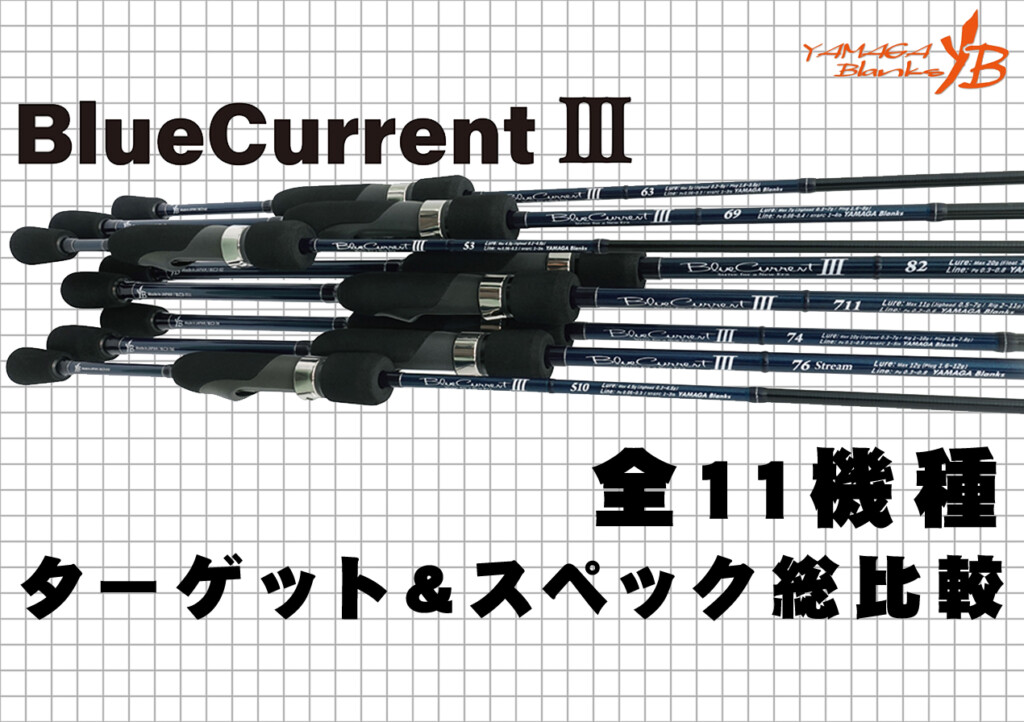 ライトゲームロッドの金字塔。ヤマガブランクス「ブルーカレントⅢ」全