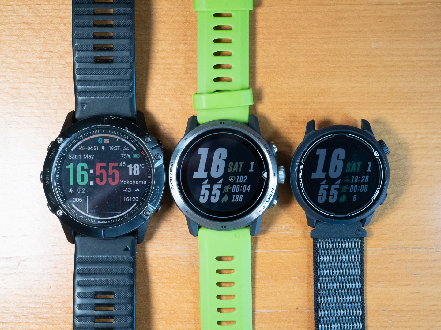 COROS APEX Proレビュー：GPSモードで40時間、基本機能が充実した