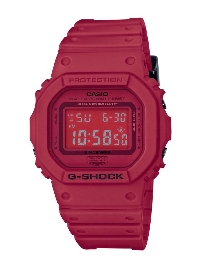 Press Release: Casio 35th Anniversary G-Shock Red-Out Collection :