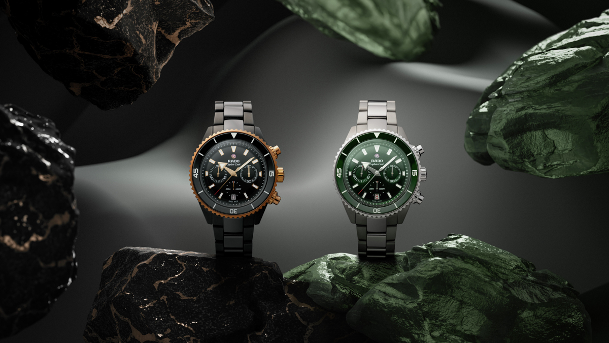 New: Rado Captain Cook High-Tech Ceramic Chronograph :