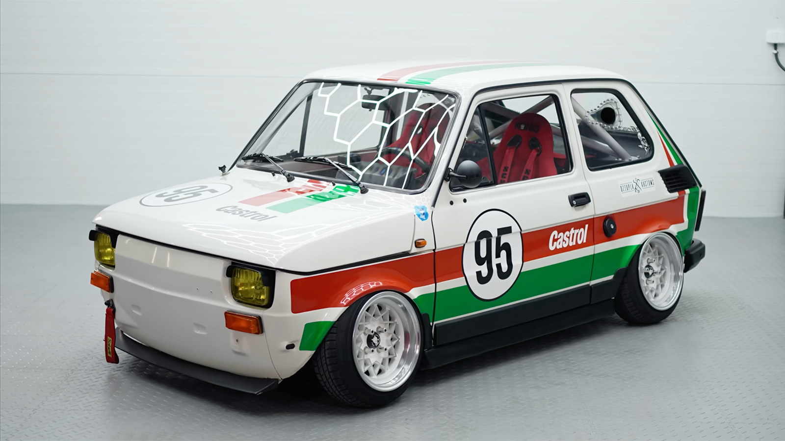 Fiat 126p with a BMW Motorcycle Engine – Engine Swap Depot