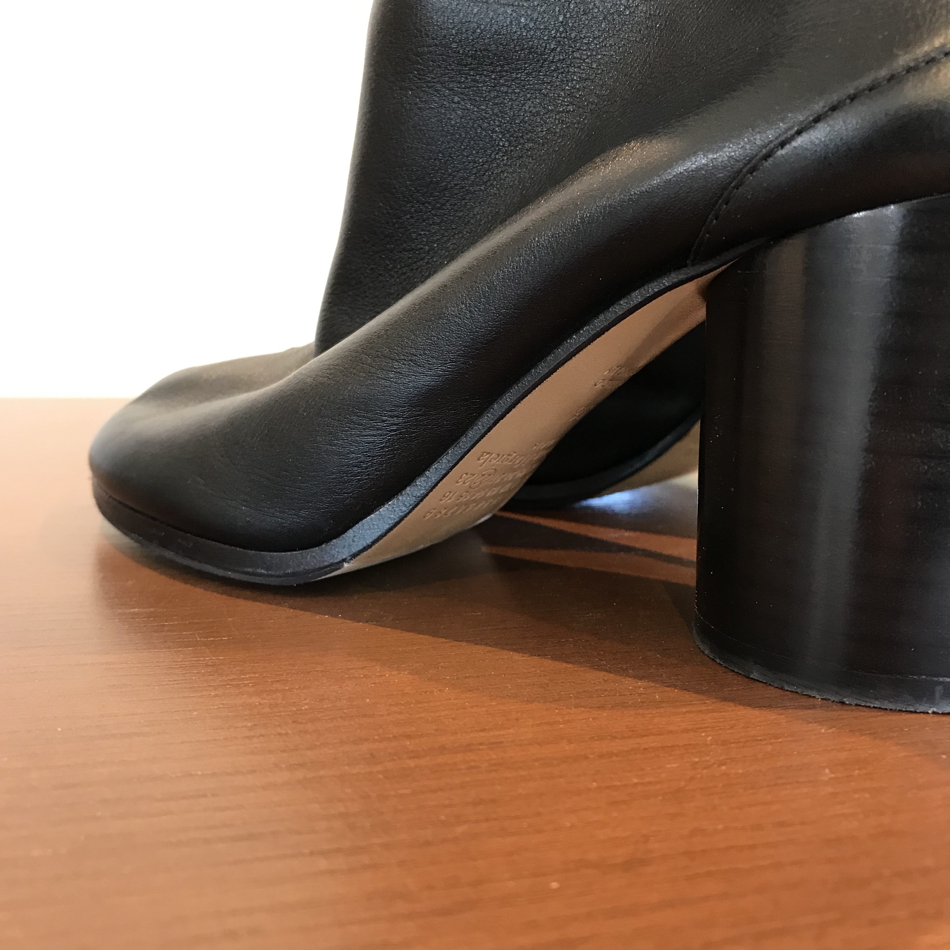 Maison Margiela メゾンマルジェラ 足袋ブーツ ハーフラバー(裏張り