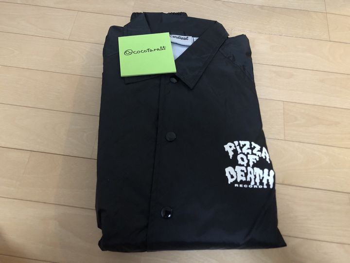 PIZZA OF DEATHのコーチジャケットを通販で購入した方法 | cocotara