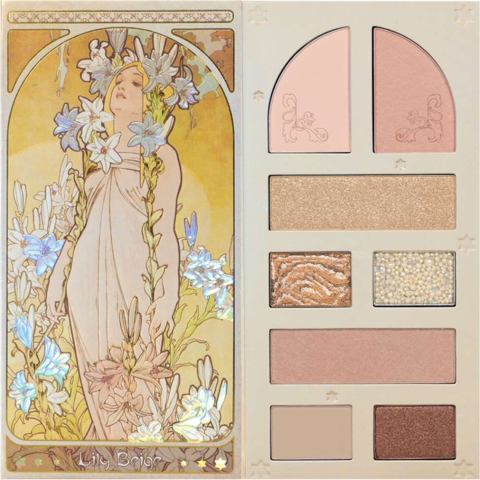 MilleFée(ミルフィー)の絵画アイシャドウパレットにミュシャが登場