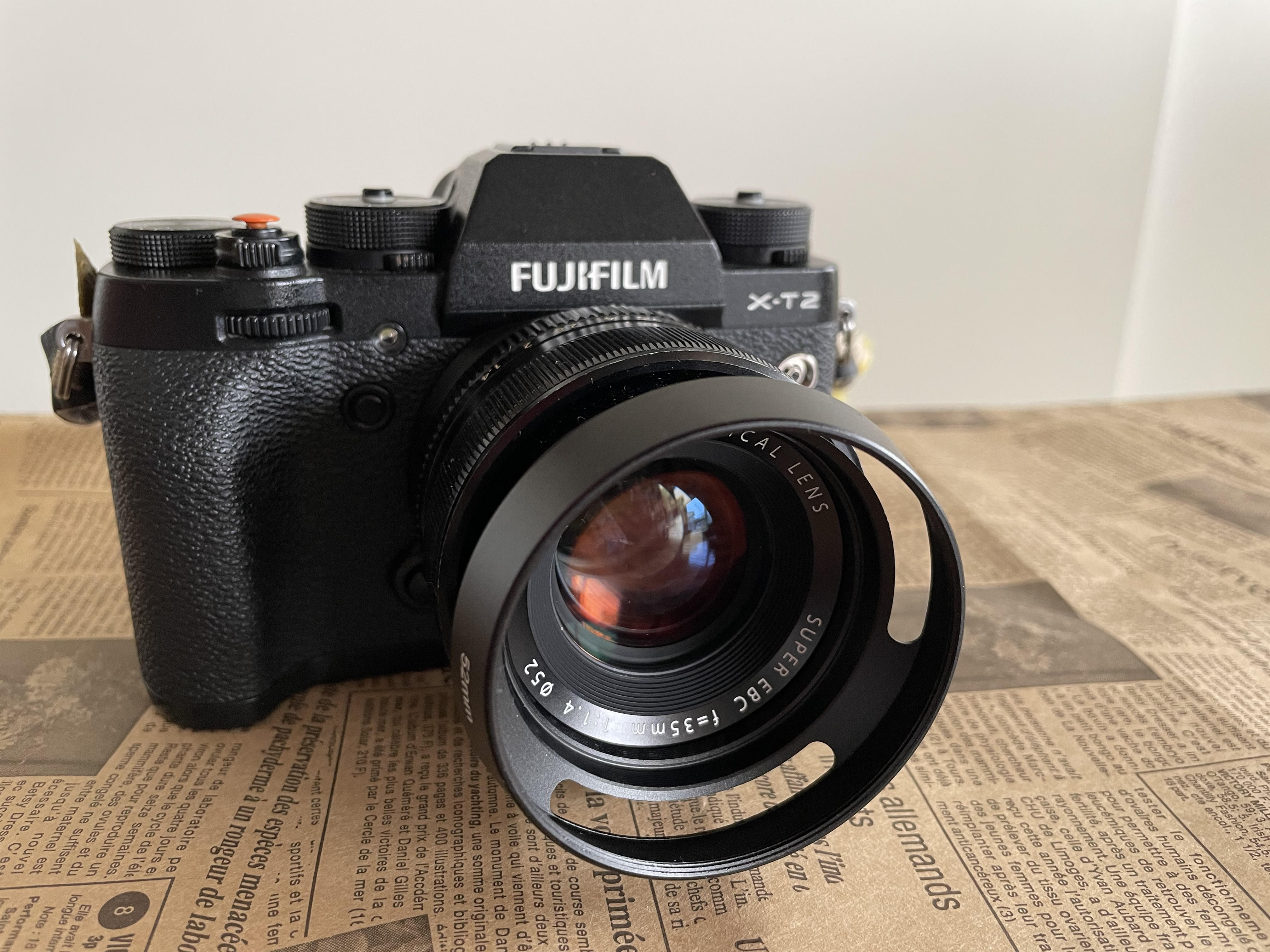 With F-Foto：XF 35mm F1.4 Rlシューカバー・カメラ用品・備品