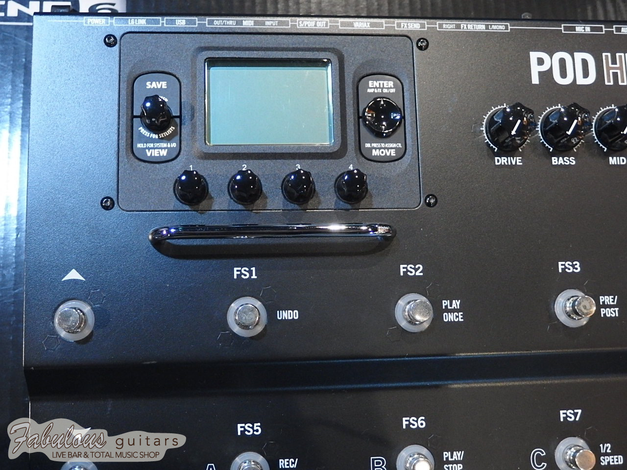 LINE6 POD HD500X – Fabulous guitars