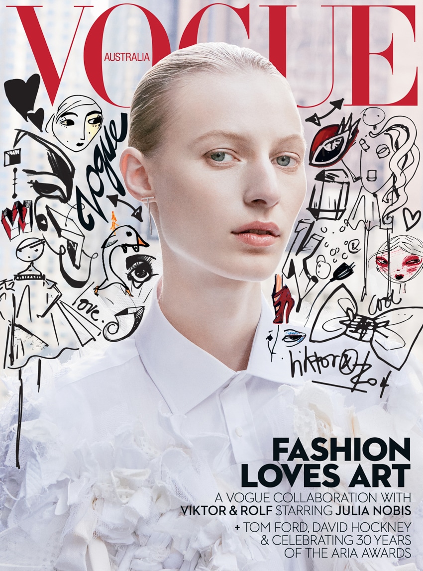 Vogue Australia December 2016 Julia Nobis by Daniel Jackson