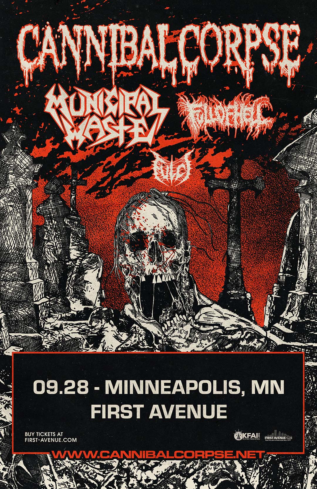 Cannibal Corpse ☆ First Avenue - First Avenue