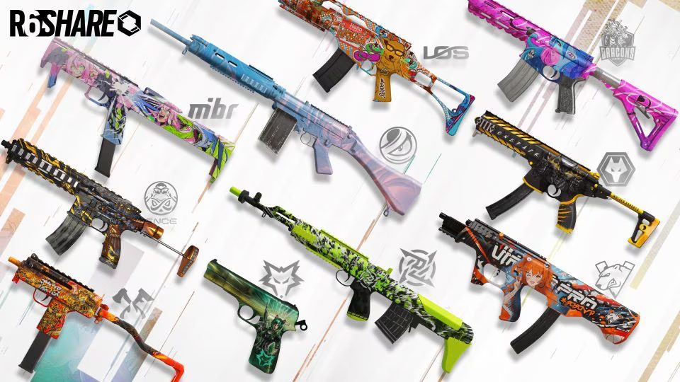 レインボーシックス シージ：プロチームアイテム