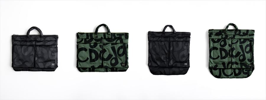 ギャルソン×PORTER」80周年記念コラボバッグ発売