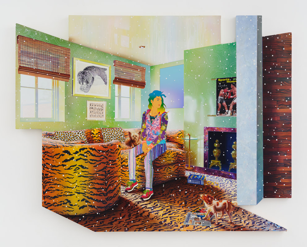 松山智一がエドワード・ホッパー・ハウス美術館にて、個展「Tomokazu